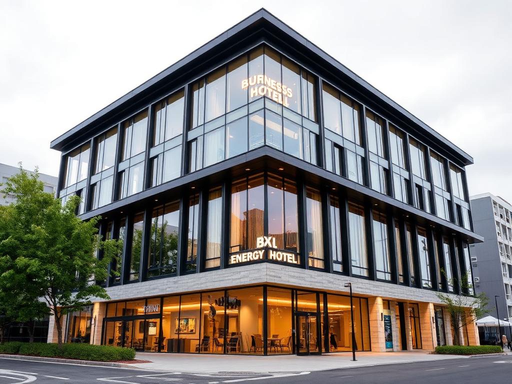 Rénovation énergétique d'un hôtel d'entreprises