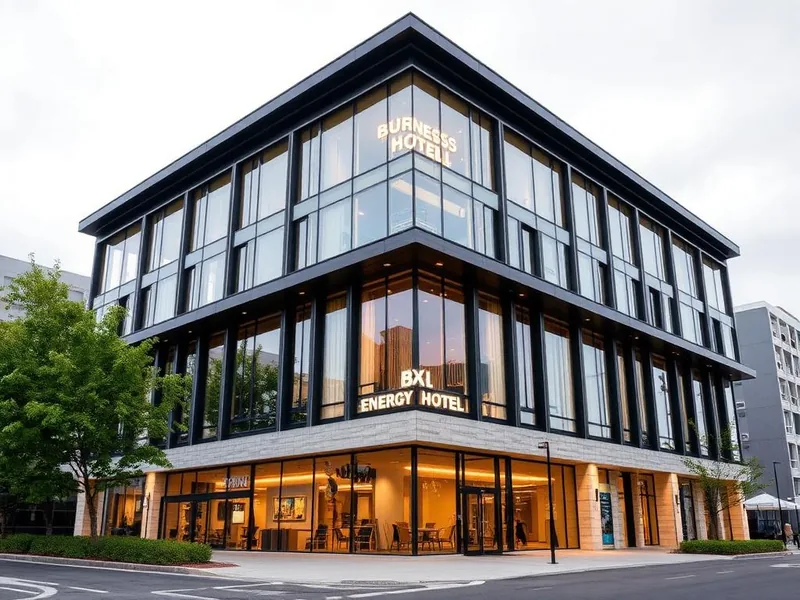 Rénovation énergétique de l'hôtel d'Entreprises la Buissonnière